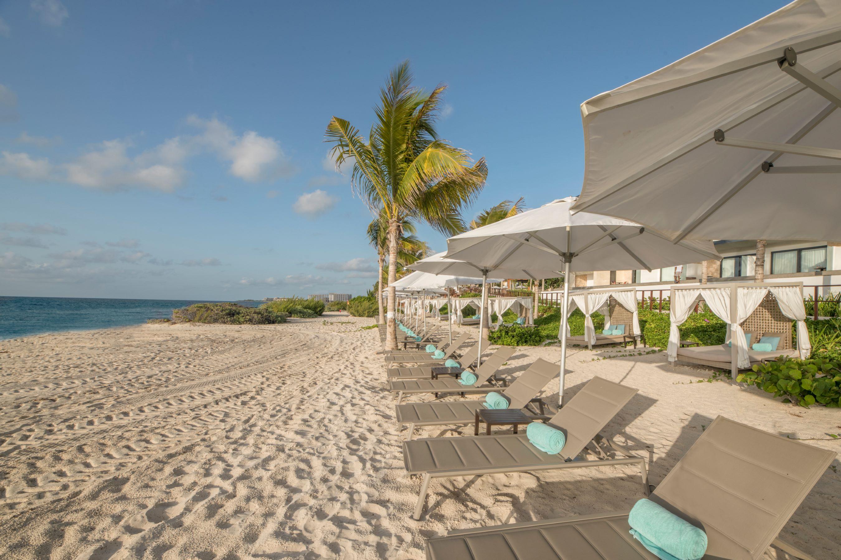 Haven Riviera Cancun (Adults Only) Alfredo V. Bonfil Exteriör bild Beach at The Shore Club